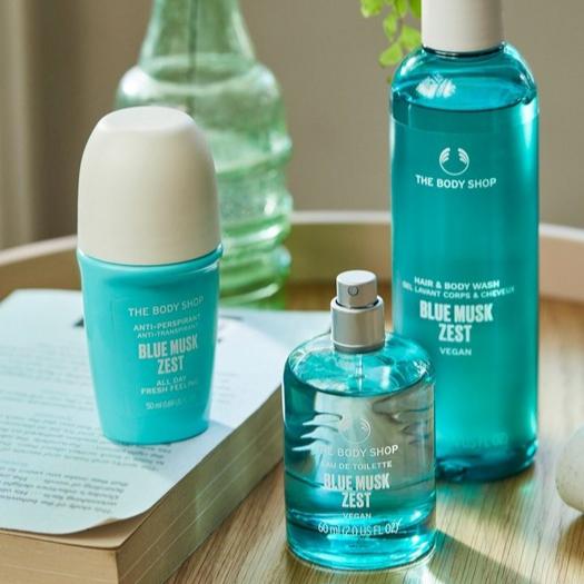 Blue Musk Zest Hair & Body Wash - Image 5