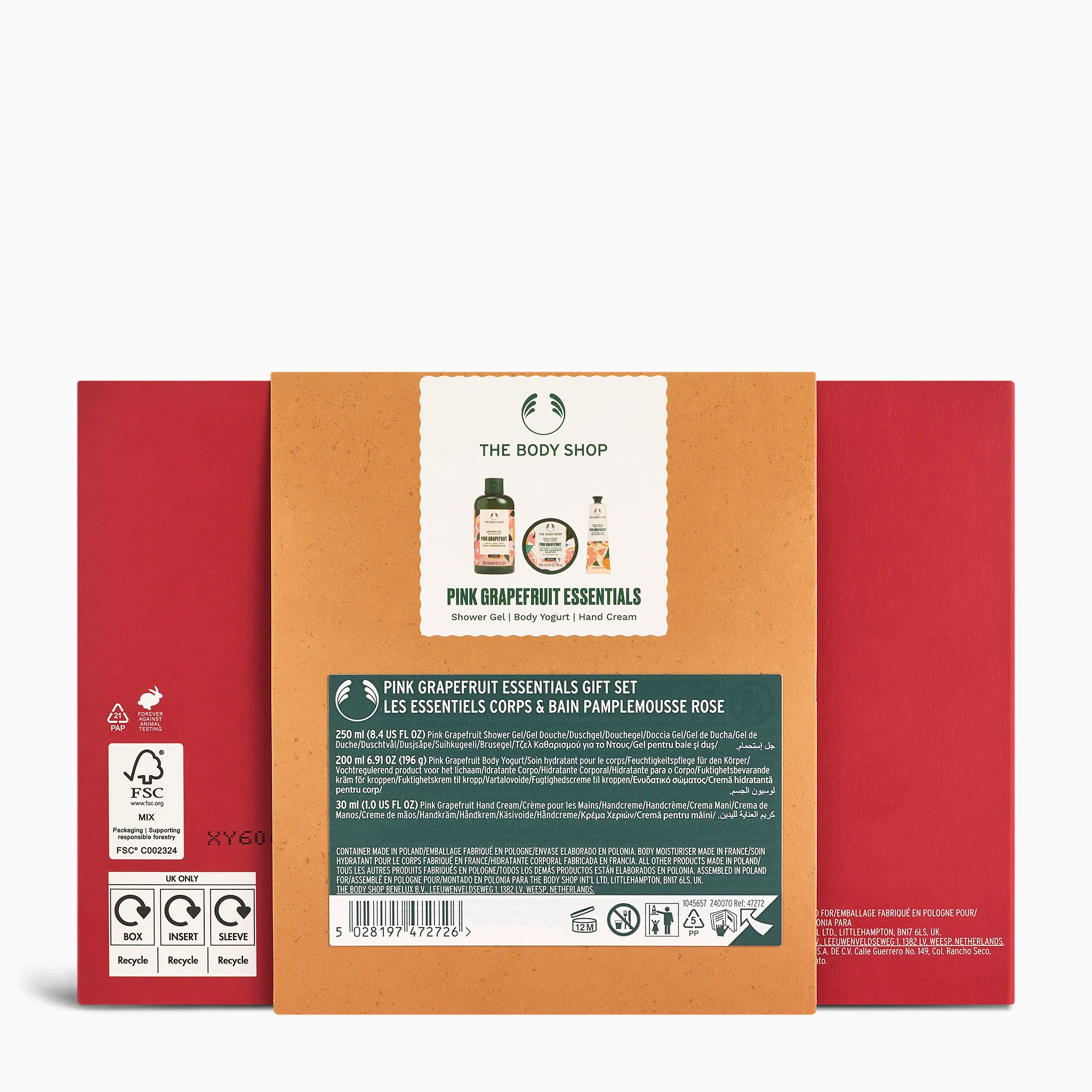 Pink Grapefruit Essentials Gift Set - Image 3